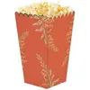 Sachet de 8 Boites à pop-corn Terracota 12,5 cm