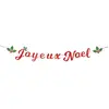 Non communiqué Guirlande deco lettres Joyeux noel