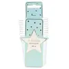 8 gobelets carton liseré or 20cl bleu pastel - partypro 91345