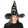 Chapeau sorciere dore adulte