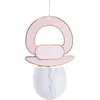 Tétine alvéolée baby girl rose