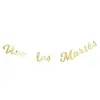 Party Pro 913805, Guirlande Vive les Mariés Or 1m80