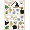 TIM & PUCE FACTORY 25 STICKERS APPRENTI SORCIER