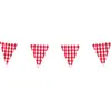 Guirlande guinguette fanions EN TISSU de 3 mètres