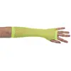Gants mitaines longues fluo jaunes