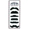 Moustache party (Set de 6 moustaches noires)