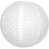 PARTY PRO Lanterne dentelle vintage blanche 35 cm
