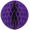 Boule alvéolée Violet 30 cm