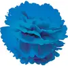 Boule Pompon Papier De Soie Bleu nuit 40 cm