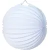 Lampion rond blanc 30 cm
