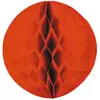 Boule alvéolée rouge 20 cm
