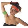 bandeau 80's orange fluo adulte - 888021