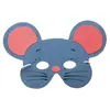 PartyPro Masque souris enfant - Marque - Modèle - Age 3 ans - Enfant - Mixte - Multicolore - Bleu