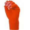 Paire de Mitaines Tricot fluo, Orange