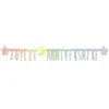 Guirlande joyeux anniversaire pastel