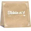 Lot de 15 marque-Tables numérotés de 1 à 15