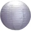 Lanterne japonaise argent 35 cm
