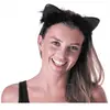 Serre-tête Chat noir