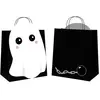 Lot de 4 Sacs chasse aux bonbon, Fantôme