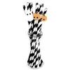 Non communiqué 10 pailles rayées noires et blanches sweety halloween - partypro 812575