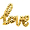 Ballon mylar Love 73 cm Or