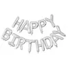 PartyPro Ballon Mylar Happy Birthday Argent
