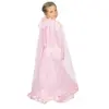 Cape de princesse plume rose et or enfant FETE-90872P