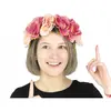 Serre-tête à fleurs vintage adulte