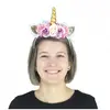 Non communiqué Serre tete Licorne paillette a fleurs