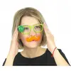 Lunettes Saint Patrick avec moustache