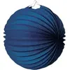 Party Pro 502130M Lampion rond bleu marine 20 cm