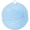 Lampion rond  bleu tendre 30 cm