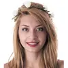 RueDeLaFete Couronne de fleurs blanches FETE-86238W