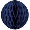 Boule alvéolée bleu marine 20 cm