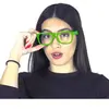 Lunettes néon Vertes sans verre