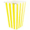 Lot de 8 boites à pop-corn Jaune