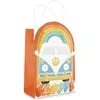 Set de 4 sacs en papier Hippy Party