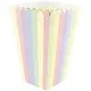 Boites à pop-corn Arc-en-ciel