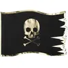 Sachet de 16 serviettes drapeau de pirate