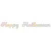 Guirlande Lettres Happy Halloween 3m Pastel