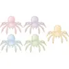 Lot de 5 Araignées géantes pastel en carton à poser