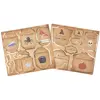 Lot 14 Etiquettes pour bouteilles, apprenti sorcier
