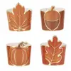 Party Pro 913FE2 Set de 8 Décorations pour gobelets Automne