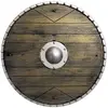 Bouclier Viking rond 40cm