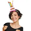 Serre-tête chapeau Happy Birthday
