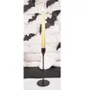 Bougeoir Noir design 28 cm