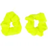 Lot de 2 Chouchous Jaune fluo