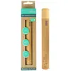 Feel Natural " Etui en bambou naturel pour transporter et protéger votre brosse à dents. "