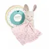 Animal en peluche Doudou et Compagnie Botanic Bio Lapin Pm avec doudou Rose