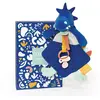 Doudou attache sucette Calinosaures Sachou - Doudou et compagnie
